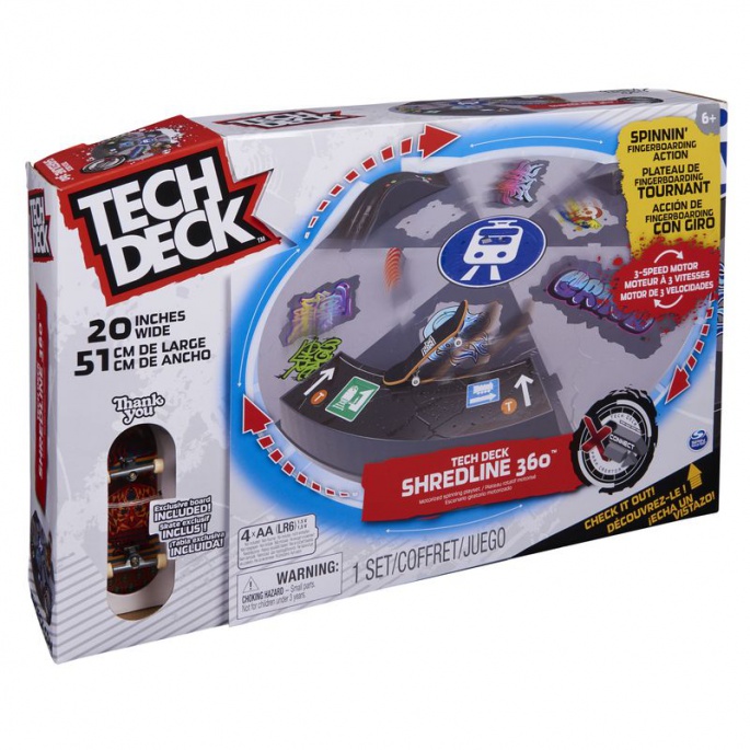 Tech Deck fingerboard Xconnect въртящ се скейт парк