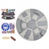 Tech Deck fingerboard Xconnect въртящ се скейт парк
