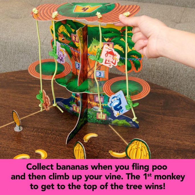 Spin Master Games игра за умения Monkey See Monkey Poo