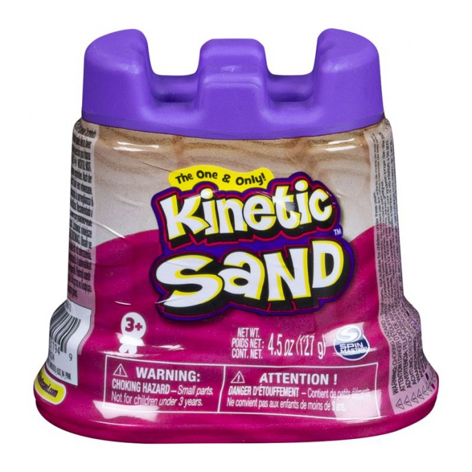 Kinetic Sand чаши с розов течен пясък