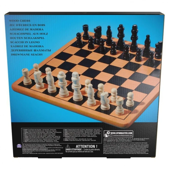 Spin Master Games класически дървени шахове