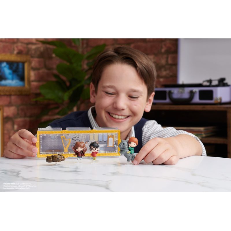 Хари Потър мултипакет мини фигурки Хари, Хърмаяни и Рон с аксесоари