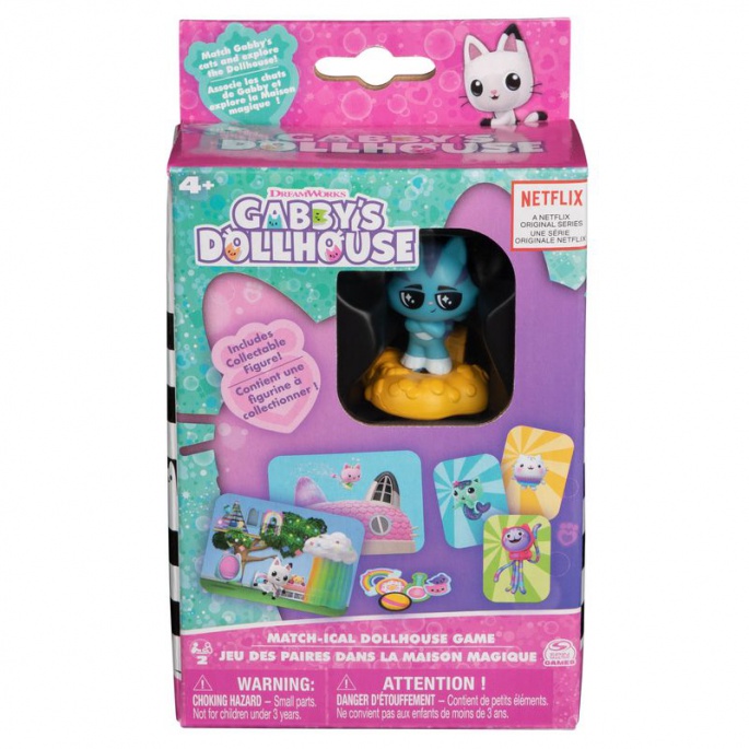 Spin Master Games Gabby's Dollhouse карта игра с фигура