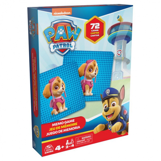 Spin Master Games Пес патрул пексесо 72 карти