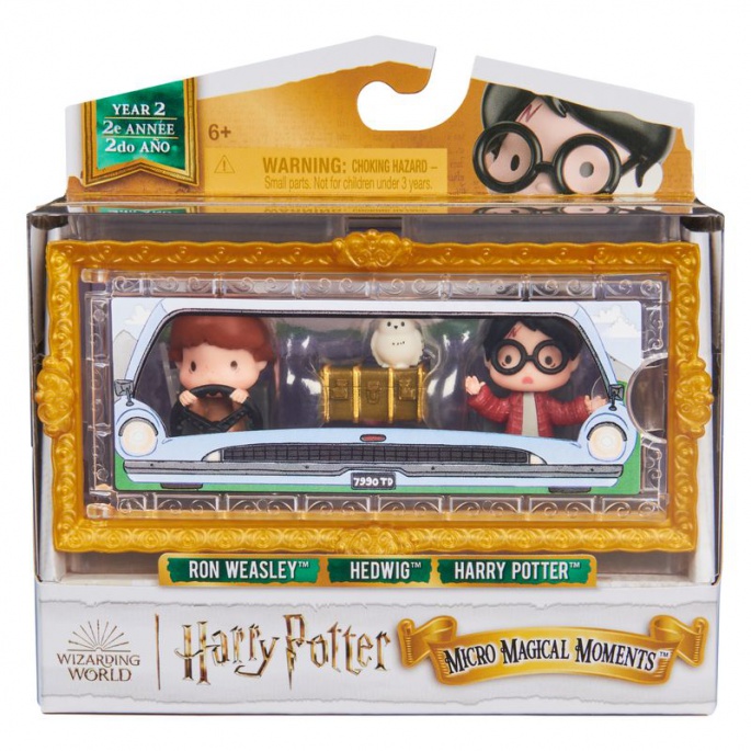 Harry Potter двойка мини фигурки Хари и Рон с аксесоари