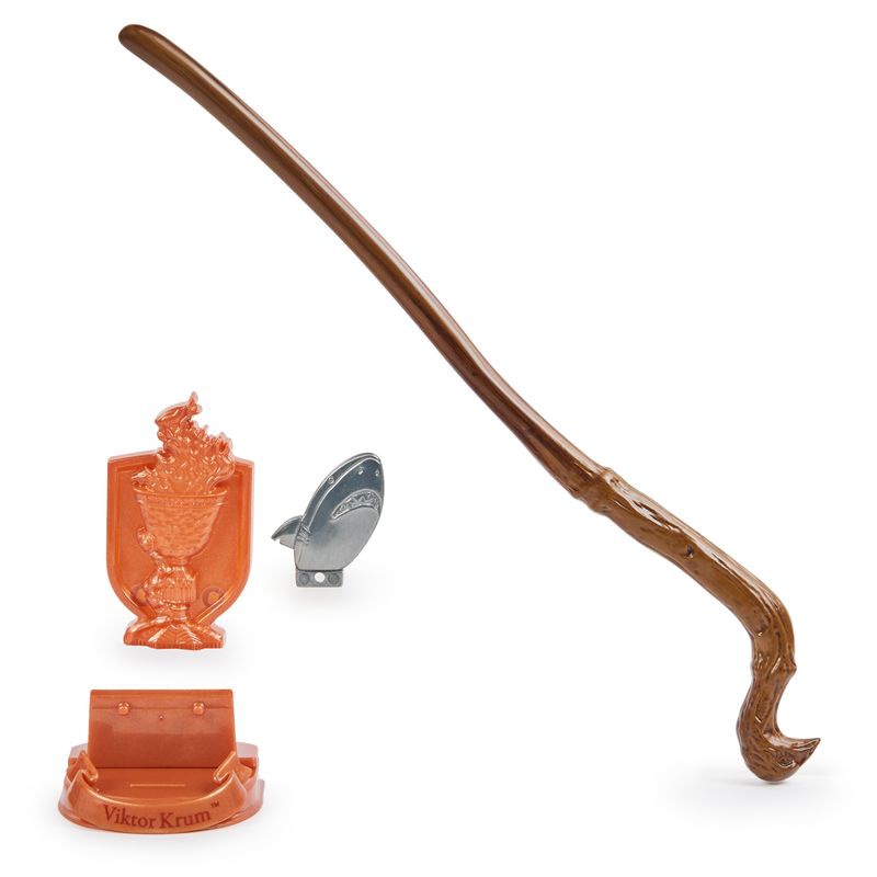 Хари Потър колекционерска магическа пръчица с поставка 2C Виктор Крум