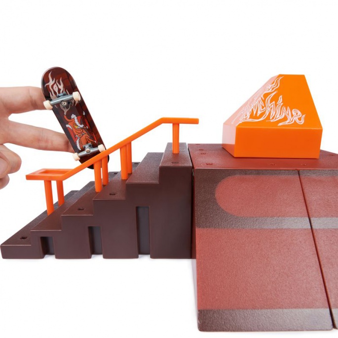 Tech Deck Xconnect скейтпарк Mafia Pyramid Shredder Toy Machine