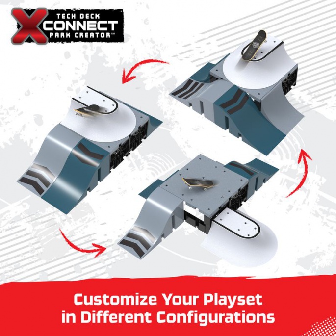 Tech Deck Xconnect скейтпарк Mafia Speedway Hop Real