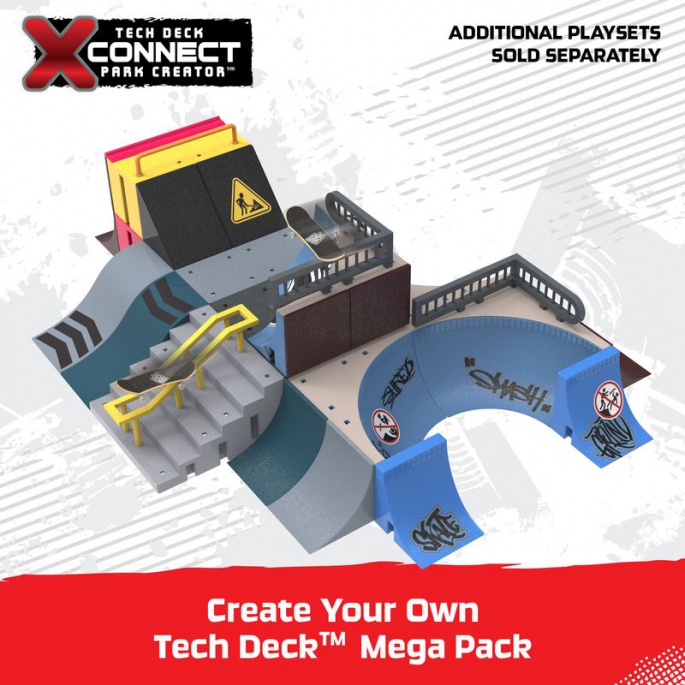 Tech Deck Xconnect скейтпарк Mafia Speedway Hop Real