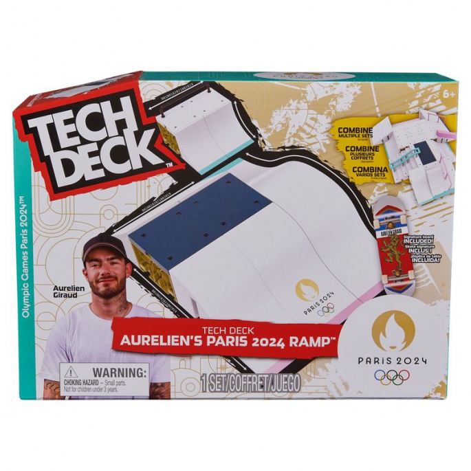 Tech Deck Xconnect олимпийски парк Aurelien Giraud