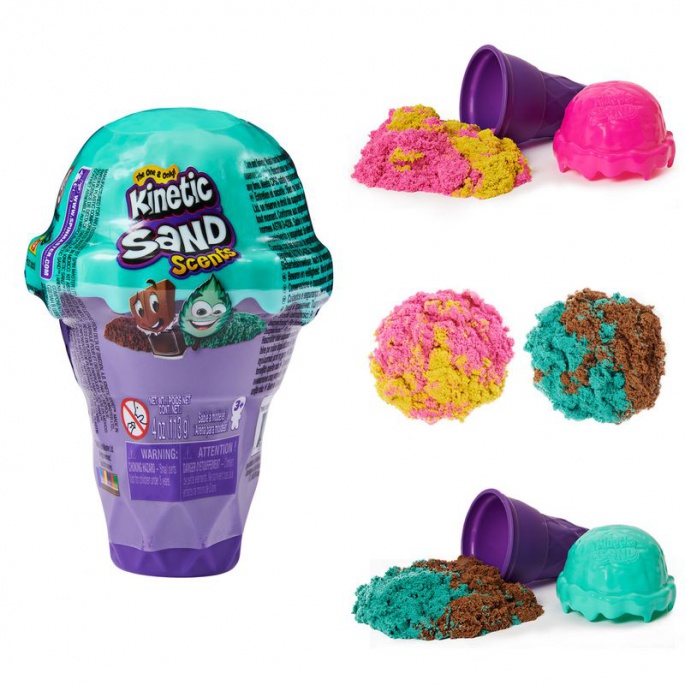 Kinetic Sand ароматизиран сладолед с шоколад и мента