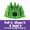 Kinetic Sand опаковка от зелен пясък 0,9 кг