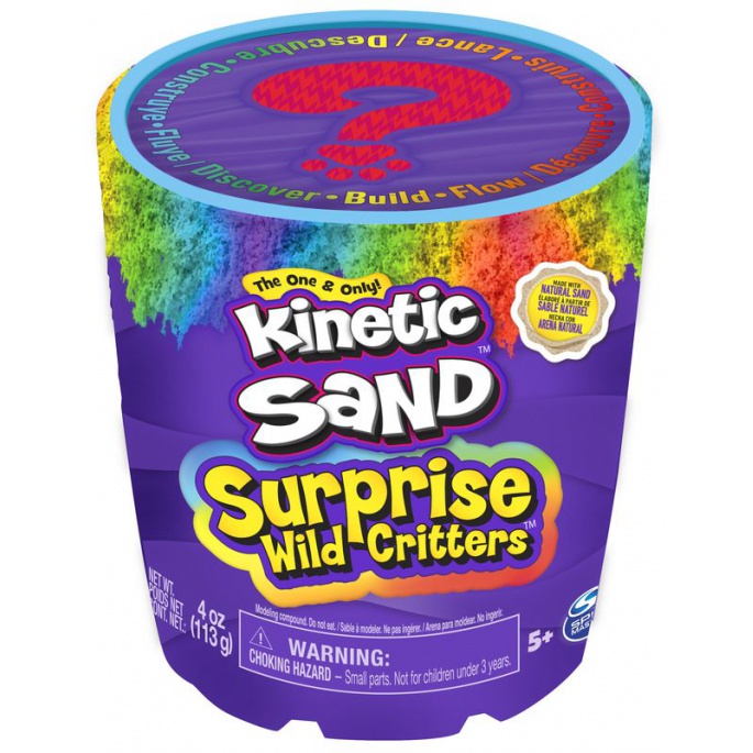 Kinetic Sand кофа с пясък и изненада