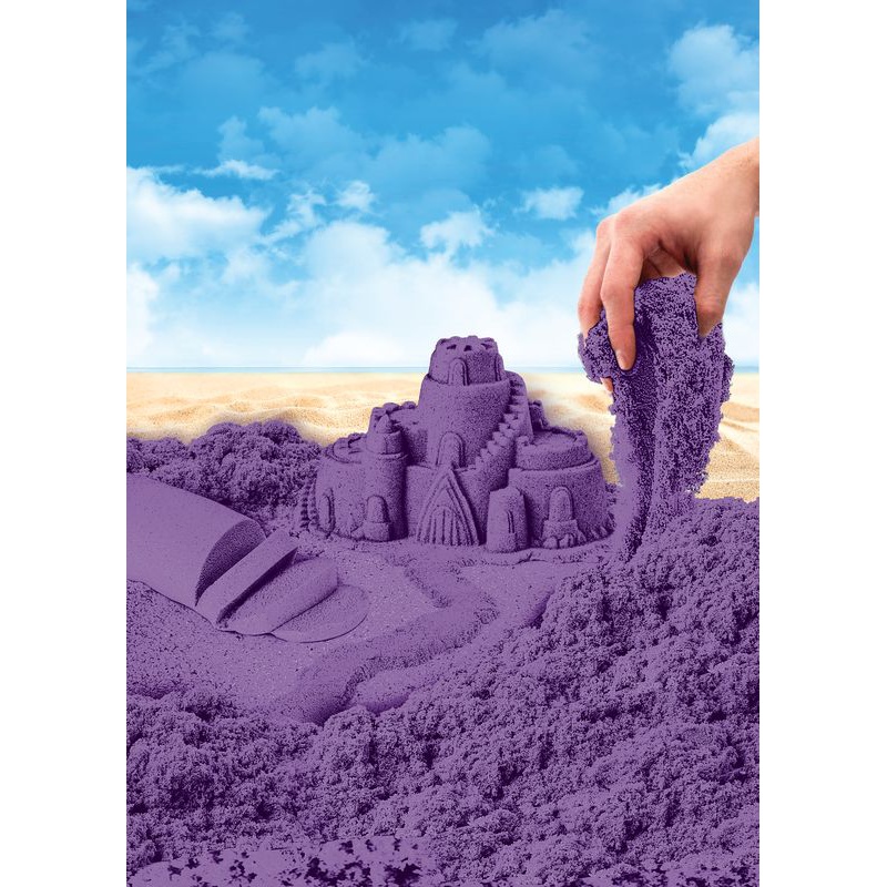 Kinetic Sand опаковка от лилав пясък 0,9 кг