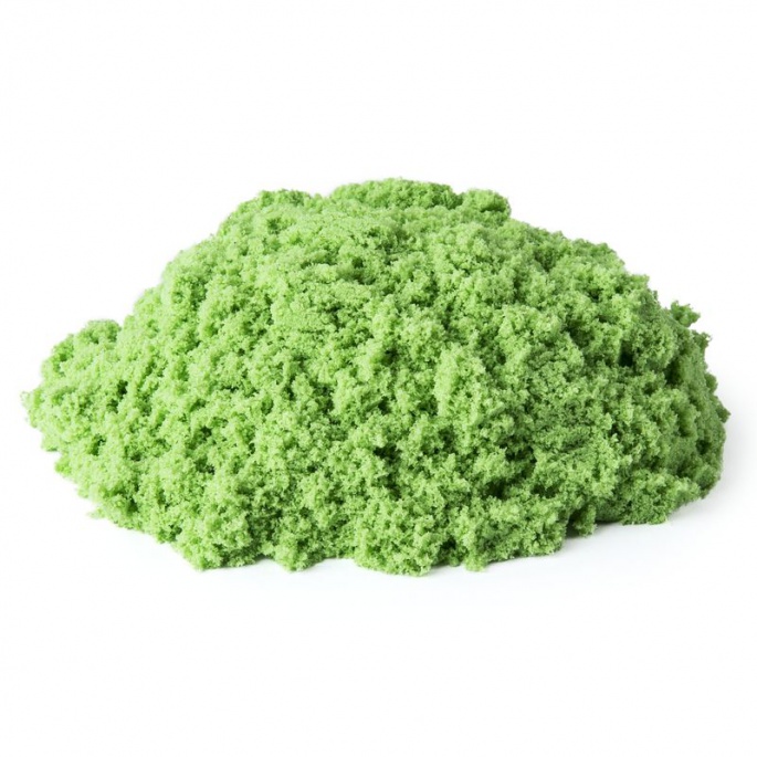 Kinetic Sand опаковка със зелен текуч пясък 0,9 кг