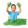 Kinetic Sand опаковка със зелен текуч пясък 0,9 кг