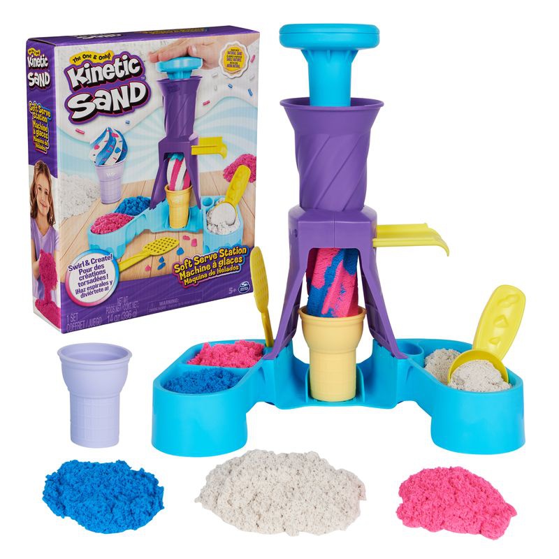 Kinetic Sand сладоледен салон