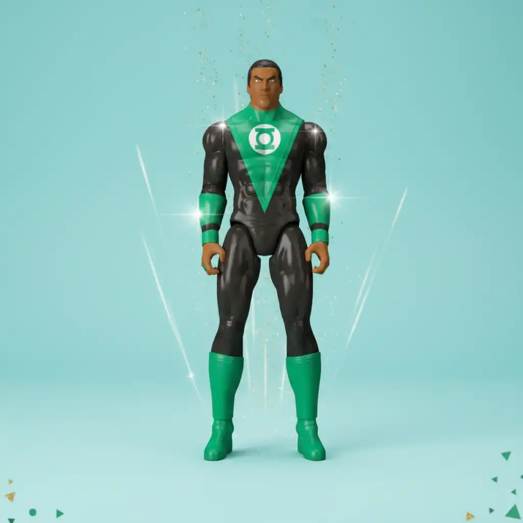 Създайте свой собствен отбор на справедливостта с подвижни фигурки.