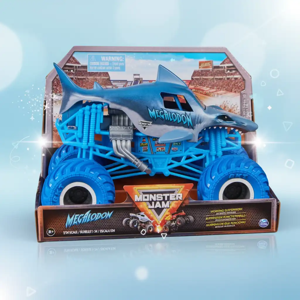 Изживейте неподправено Monster Jam действие в собствения си дом.