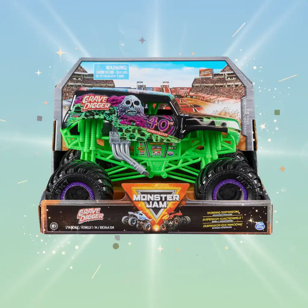 Изживейте автентично Monster Jam действие направо у дома.