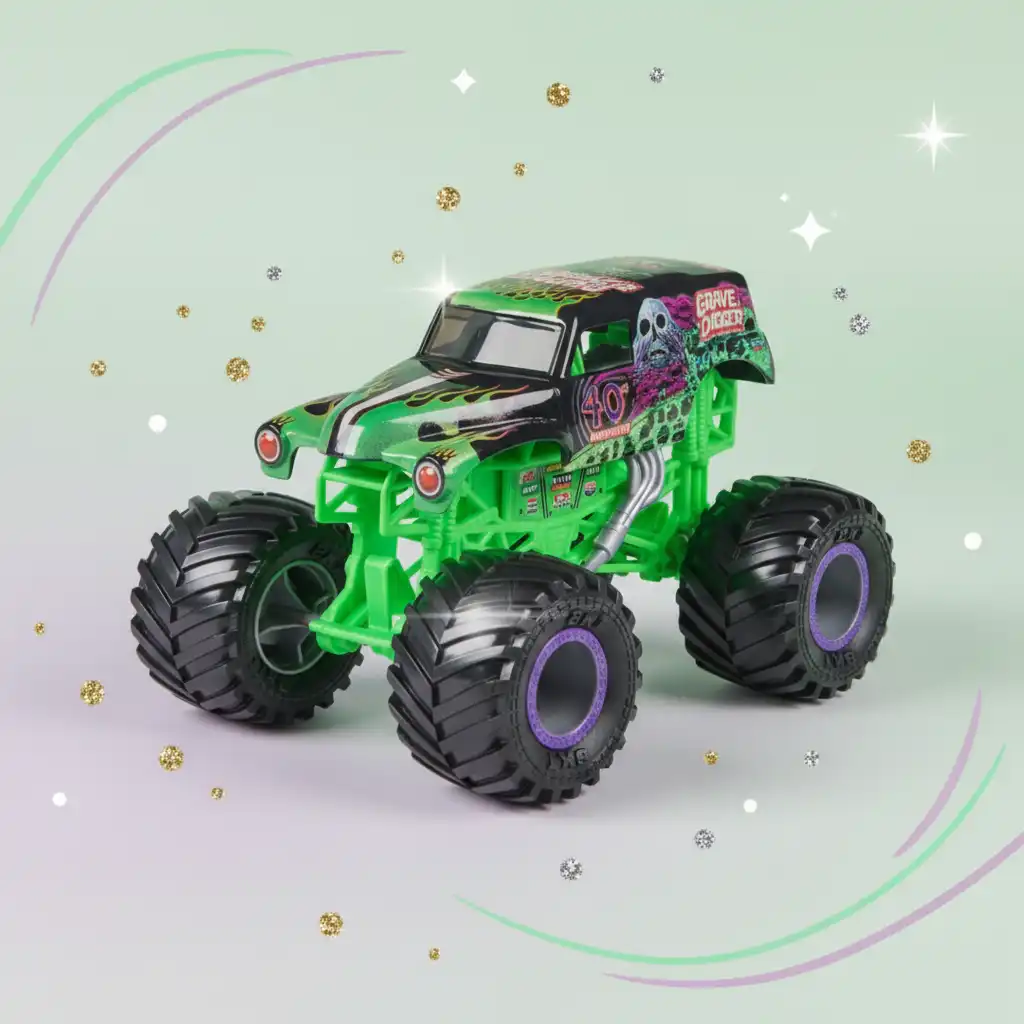 Разширете колекцията си с още иконични Monster Jam машини.