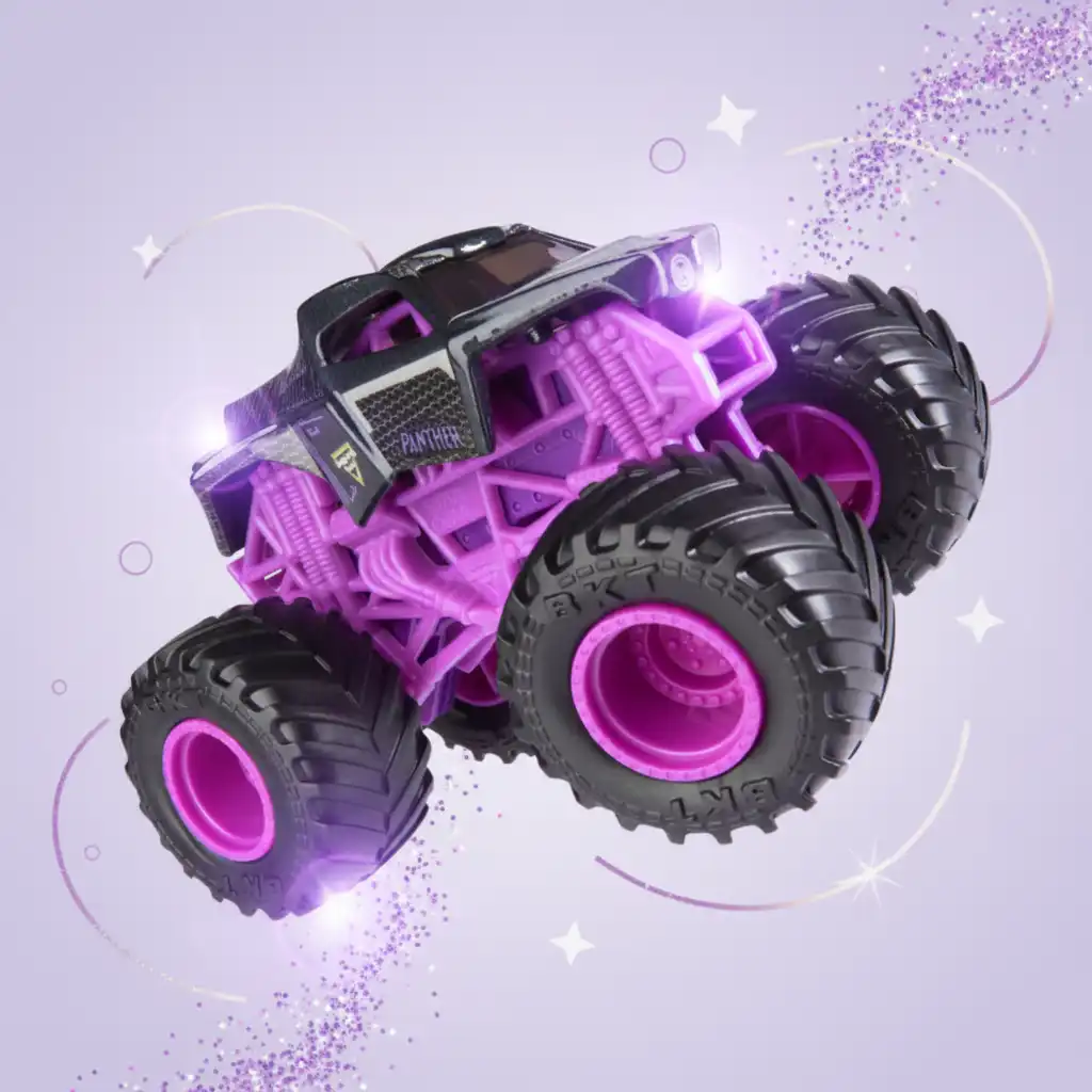 Съберете пълната колекция от Marvel Monster Jam камиони.