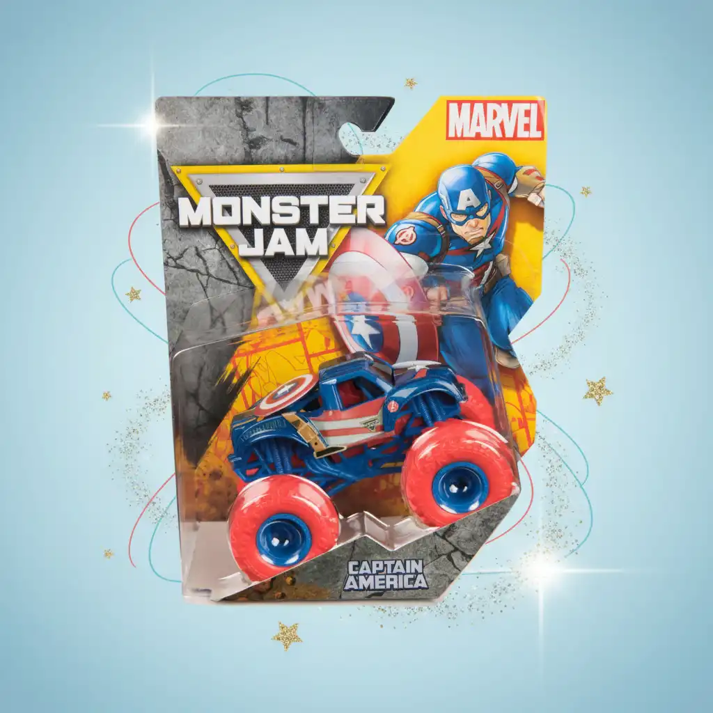 Изживейте епичното геройство с всяко завъртане на колелата Monster Jam.
