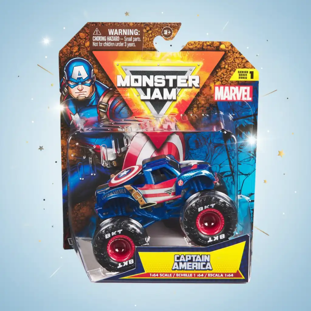 Изживейте епични приключения с емблематичния monster truck.