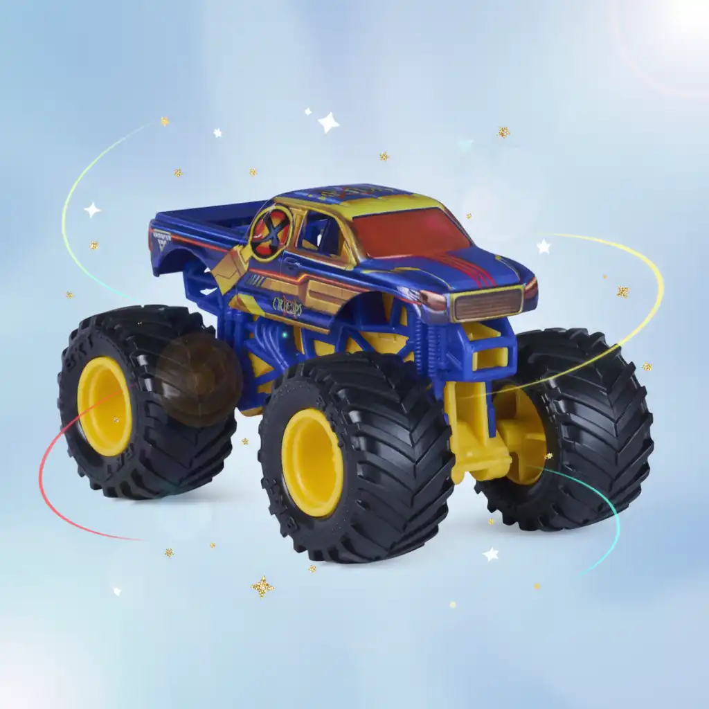 Разширете колекцията си с уникална комбинация от Marvel и Monster Jam.