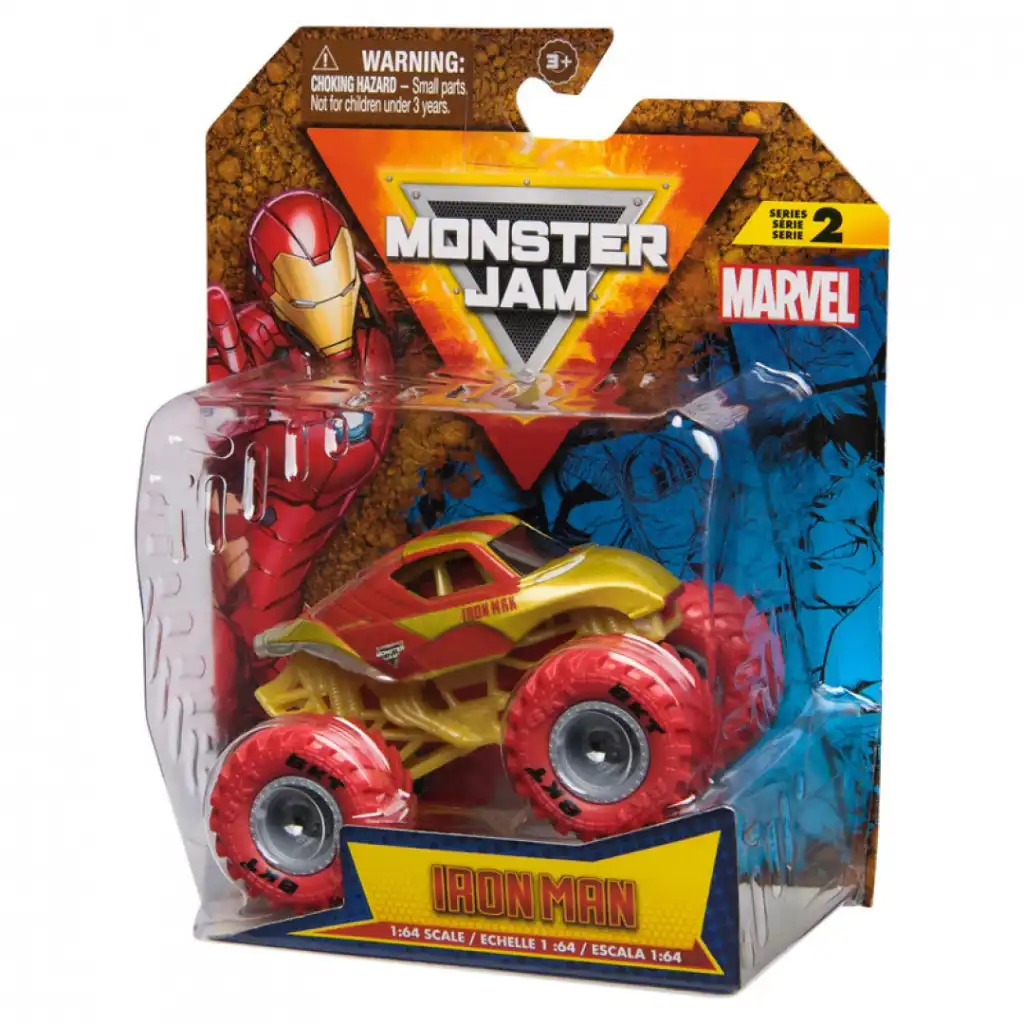 Изживейте безкрайно действие с Iron Man в арена Monster Jam.