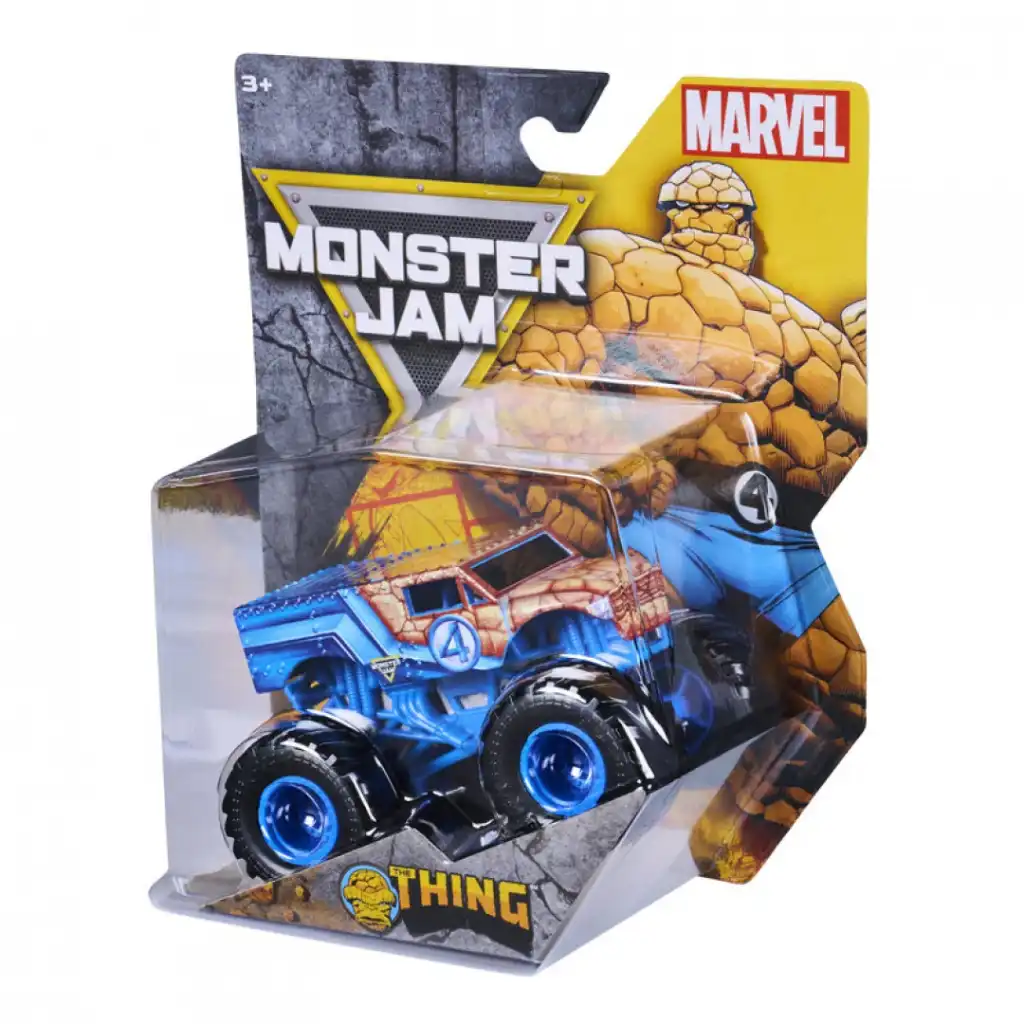 Изживейте епични стадионни изпълнения с героичния monster truck.