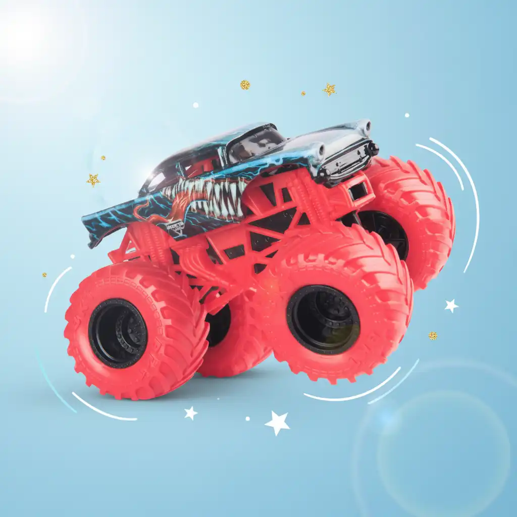 Разширете колекцията си с уникалната Marvel серия на monster truck-ове.