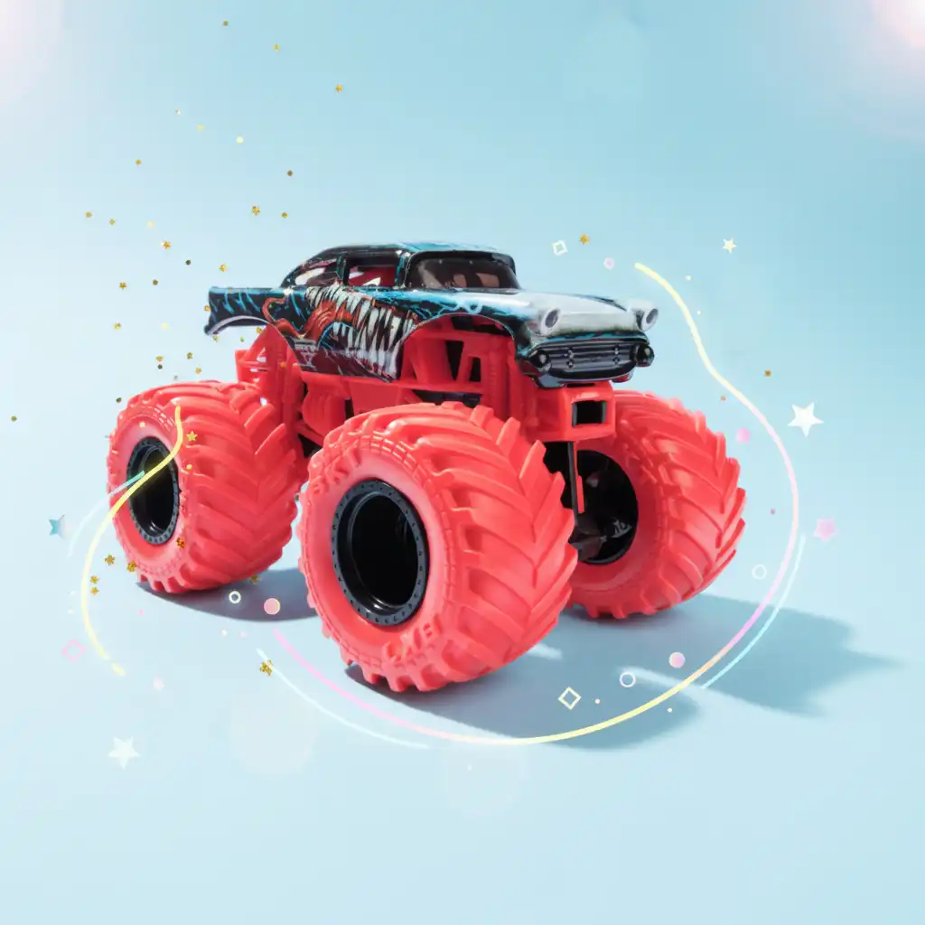 Станете майстор на каскадьорските номера с truck-а Venom.