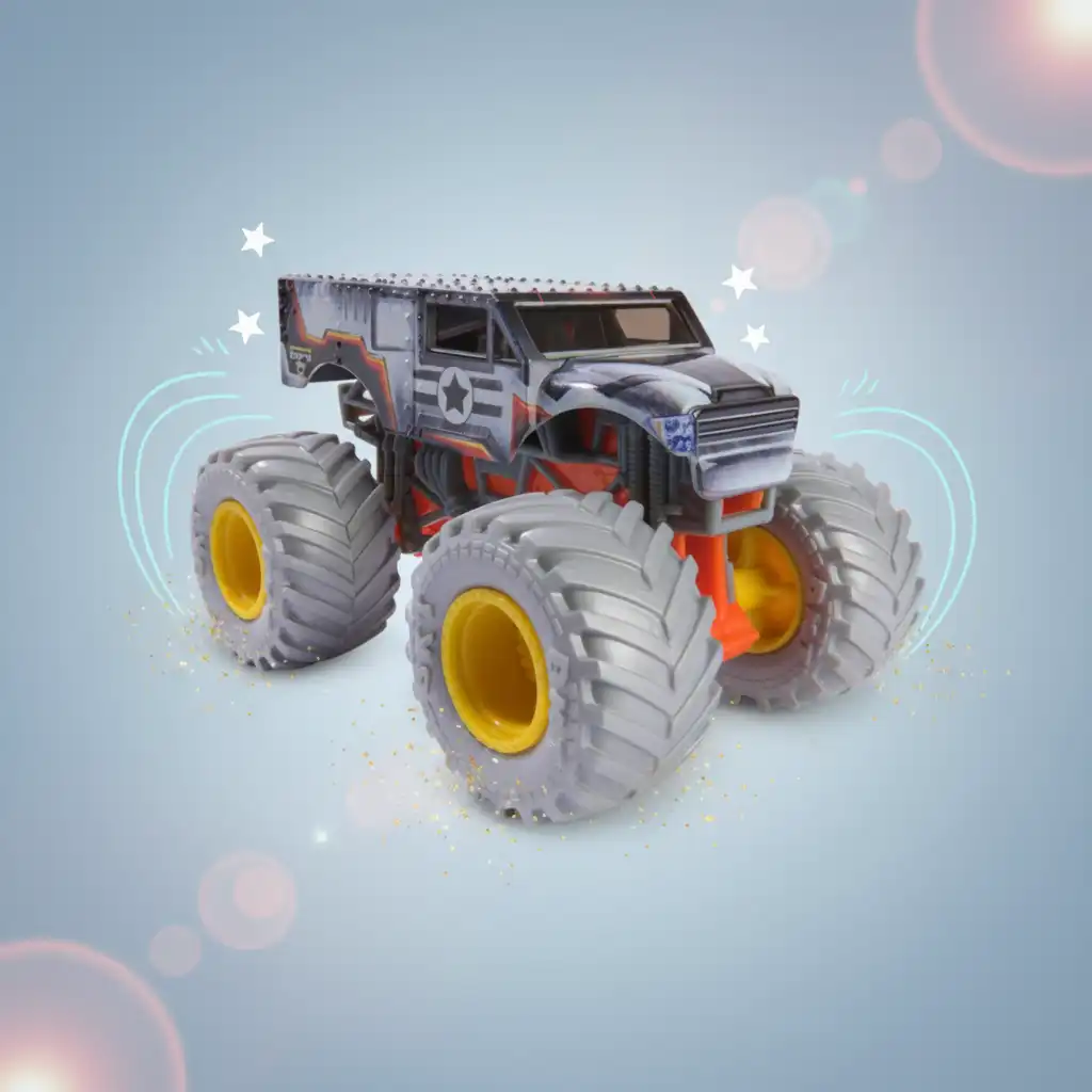 Развивайте въображението с екшън героите на Monster Jam.
