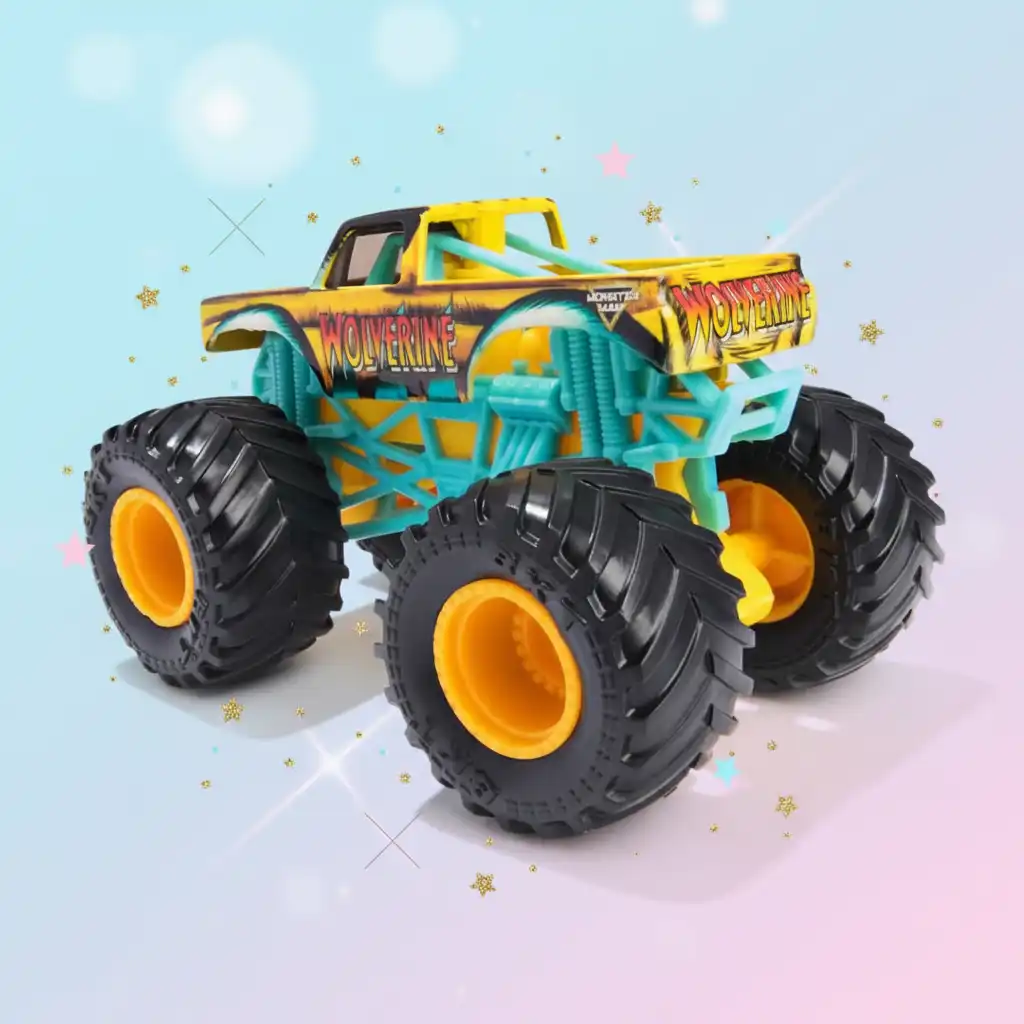 Създайте собствено Monster Jam шоу, пълно с номера.