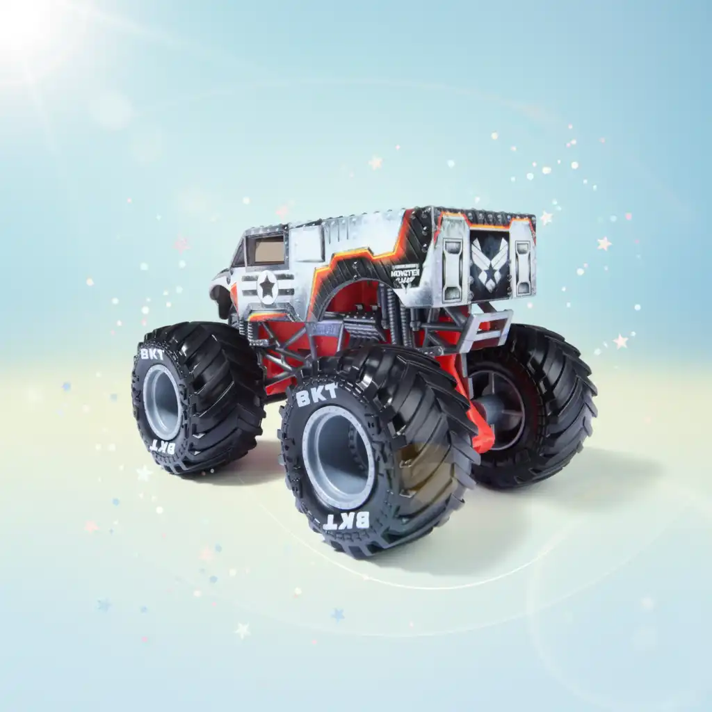 Създайте своя собствена Monster Jam арена и надминайте границите.