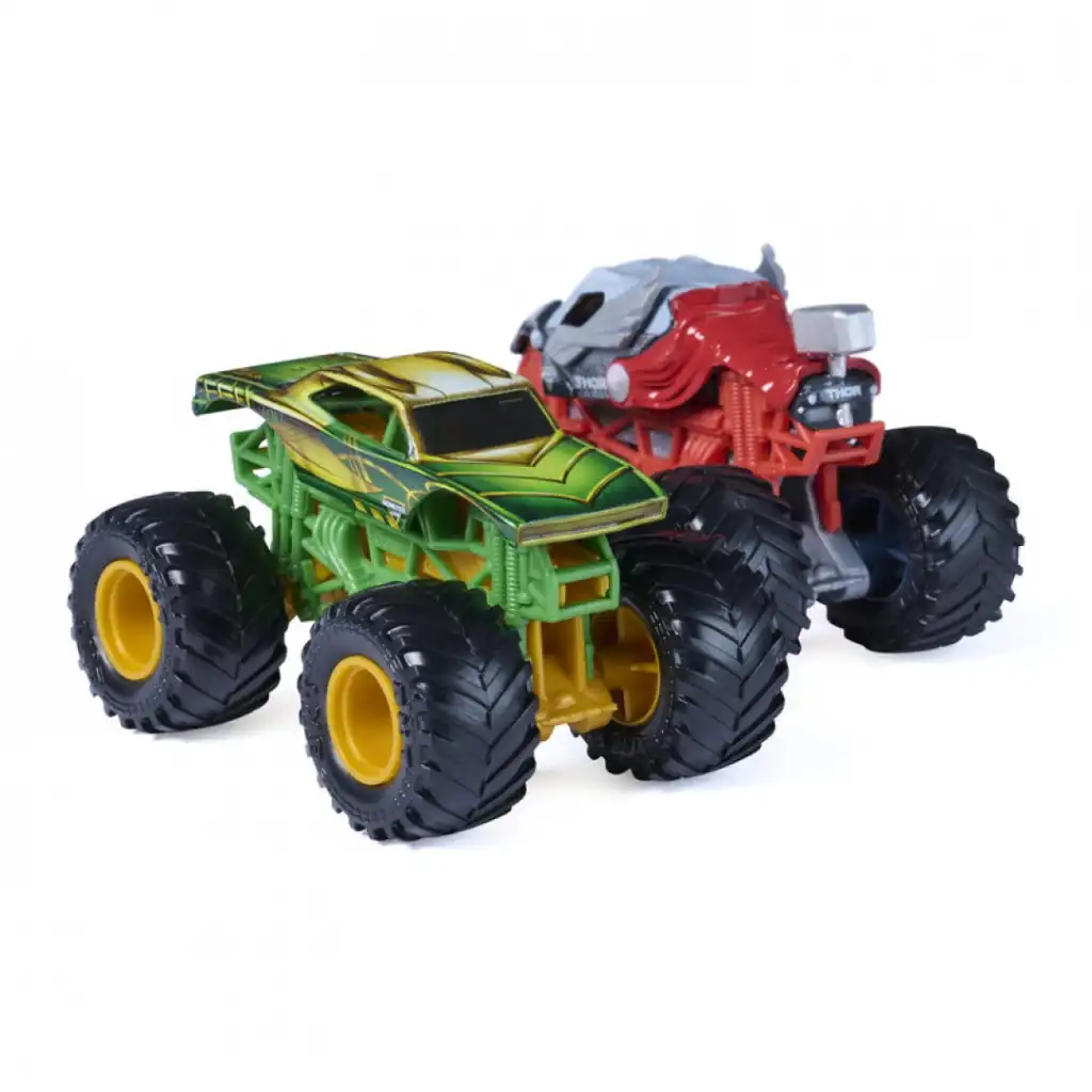Уникално съчетание на Marvel герои и света на Monster Jam.