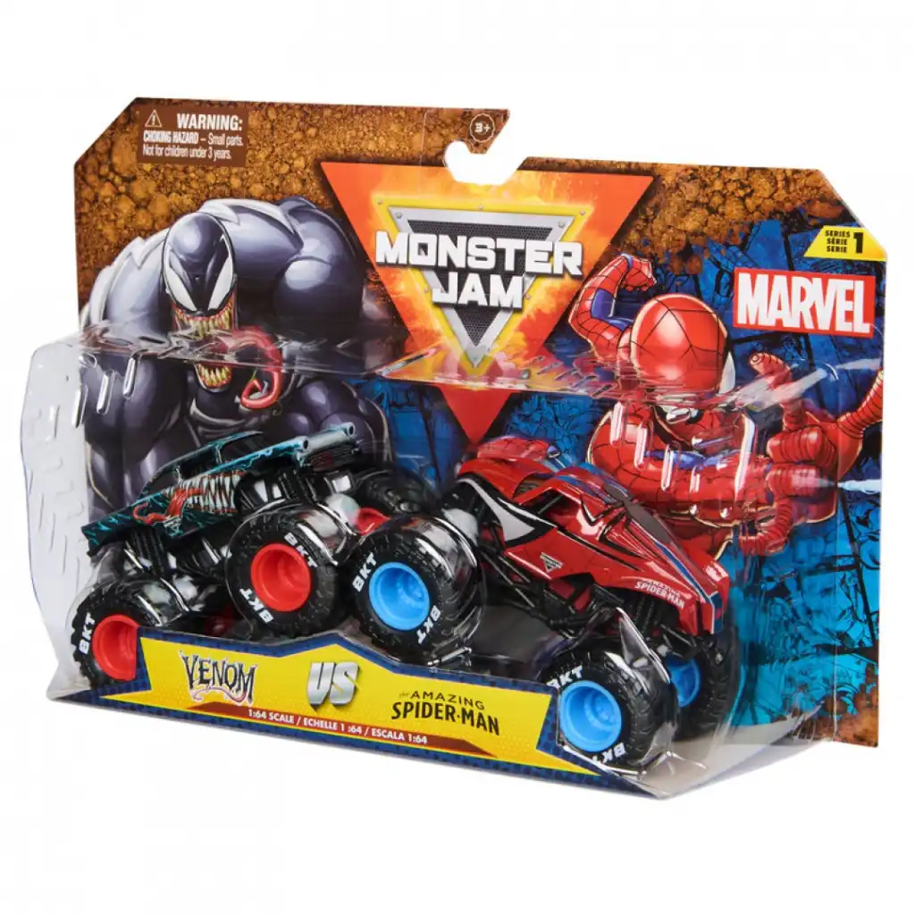 Развихрете безкрайно забавление с легендарните камиони на Marvel.