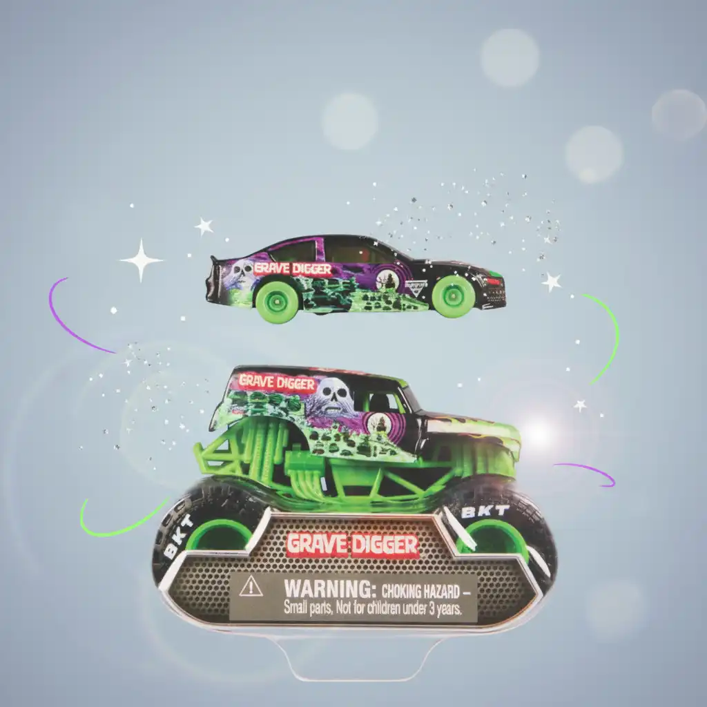 Контролирайте всяка писта с непобедимия отбор Monster Jam.