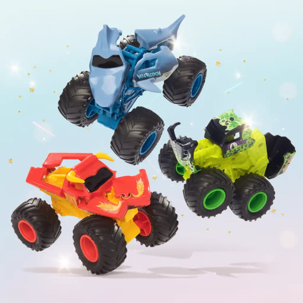 Владеете арената с неукротимата машина Monster Jam.