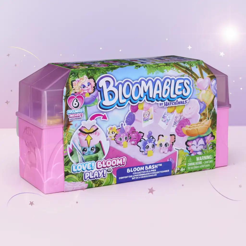 Развихрете най-цветното цветно парти с приятелите от Hatchimals.