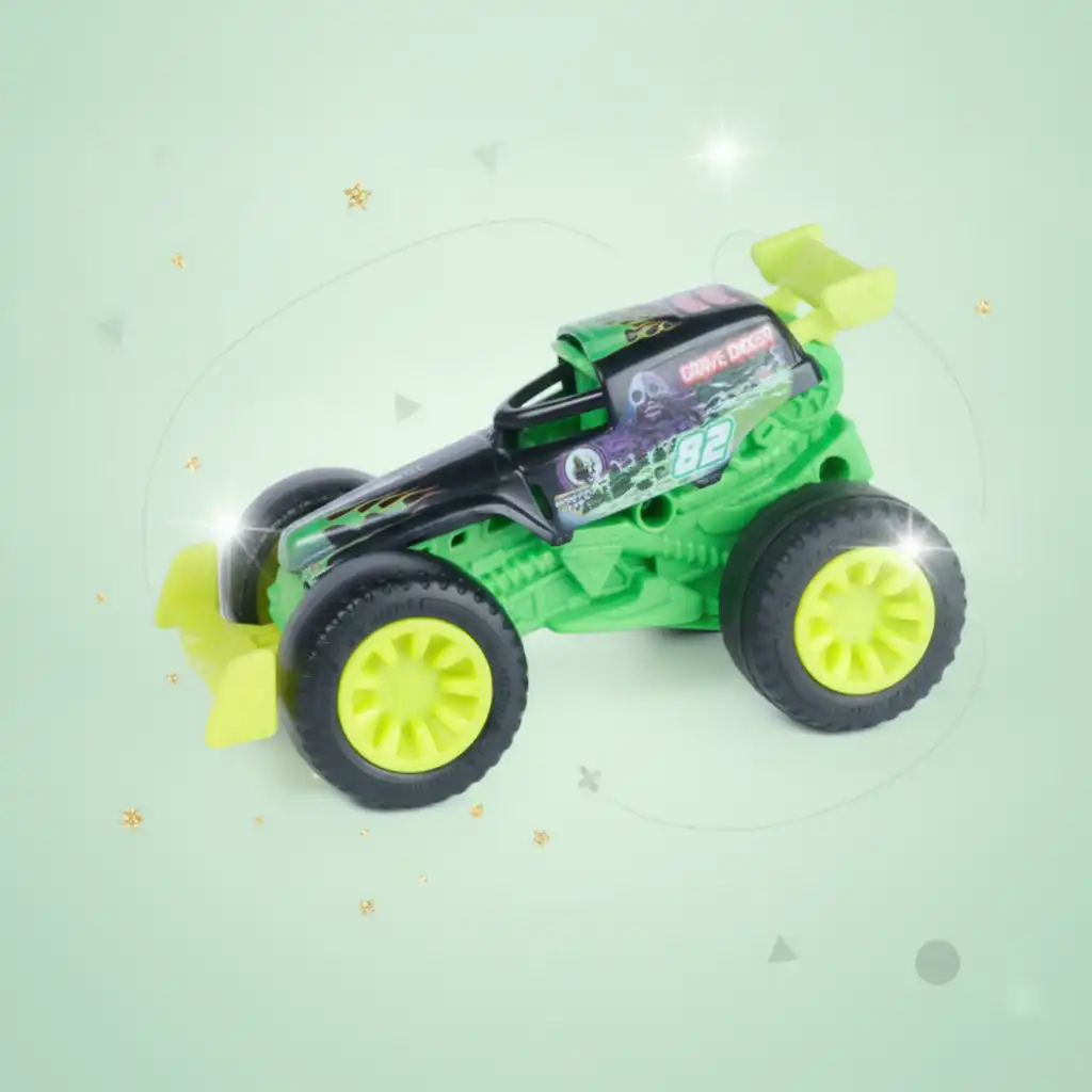 Разширете колекцията си с още иконични Monster Jam машини.
